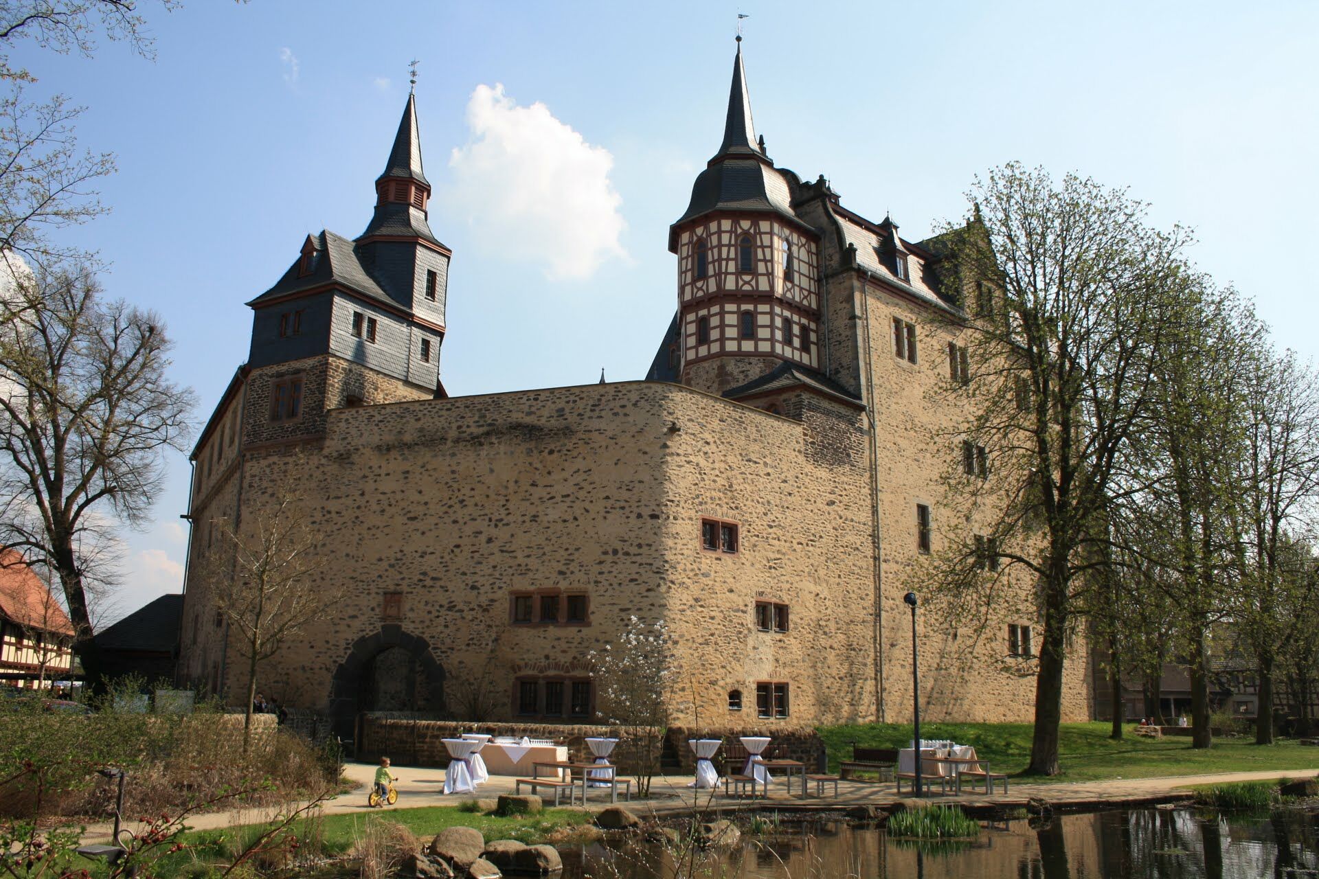 Hotel Schloss Romrod Exterior foto